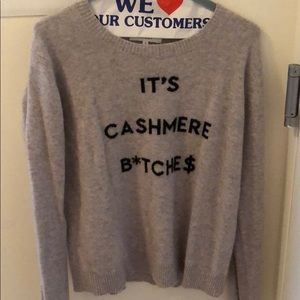 A Milly cashmere sweater